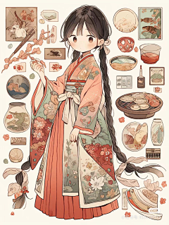 荷儿♡采集到插画