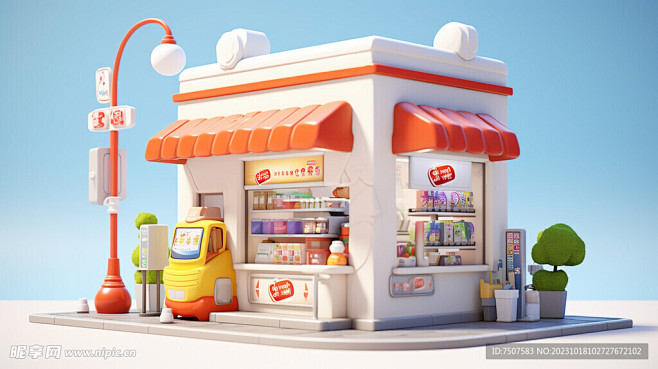 3D便利店