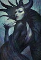 Maleficent by Artgerm | Stanley Lau *