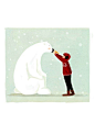 某天南极来了只北极熊。后来········卤猫