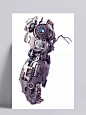 未来银色科幻纳米机械臂|银色,纳米,机械臂,机器人,机器,科幻,手臂,png图片,纳米材料,未来科技,其他元素