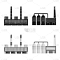 工业,建造物,图标,分离着色,技术,图像,建筑业,矢量,设计,收集
