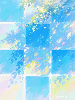 jimeng-2025-09-06-2334-插画，平面手绘，治愈插画，宿命感，故事感，be，有创意性，艺术气息，风格丙烯颜料