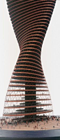 Spiral-Skyscraper, Model 1963/64, Conrad Roland