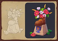 Camino de Santiago - Props design