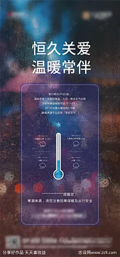 地产温馨提示海报-源文件-志设网-zs9.com