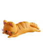 可爱小动物  小猫 猫咪 占位符 等待 404 3D 立体 卡通 电商 插画 图标 png PSD 免抠 设计 素材16