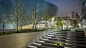 上海国际舞蹈中心 / SWA Group :   SWA Group：受到运动理念的启发，这个与Studios Architecture的合作实现了建筑与景观、项目与场地的巧妙和谐。在grand jete中舞蹈演员的形象激发了设计师的想象力，并成为项目的组织理念。亚洲首个专业舞蹈综合体位于上海边缘的高速公路、地铁站...
