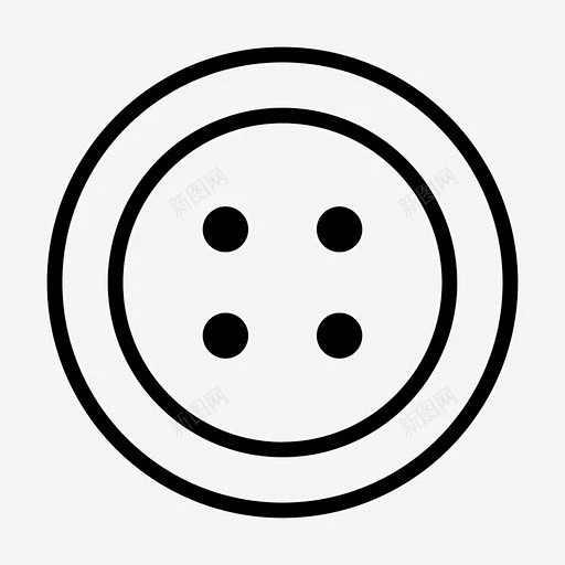 纽扣饼干扣子图标 页面网页 平面电商 创意素材-花瓣网