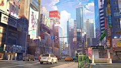wu651采集到二次元场景