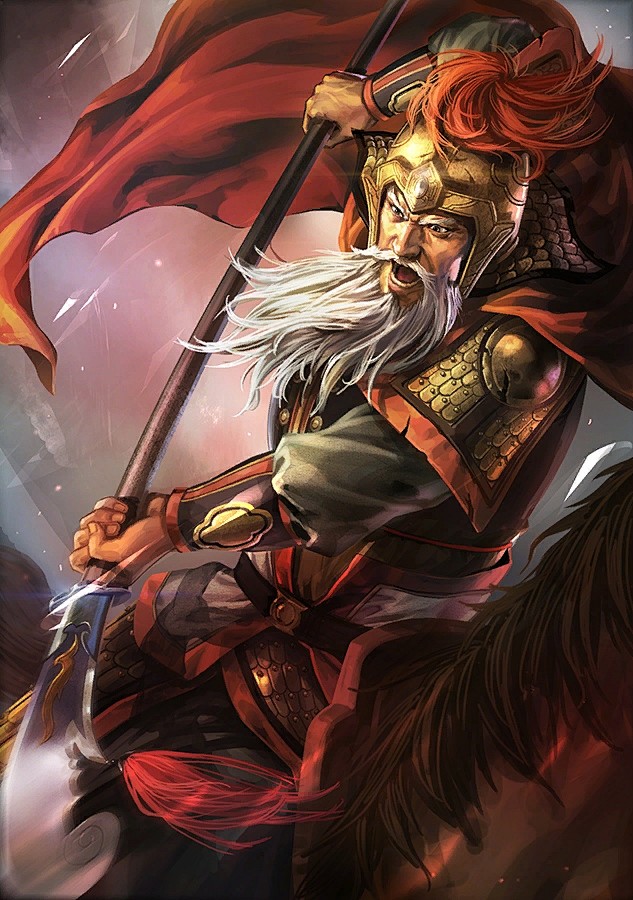 黄忠，字汉升，南阳人。 三国时期蜀汉名将，“五虎上将”之一，封关内侯，谥号“刚侯”。 子：黄叙