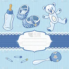 男婴贺卡