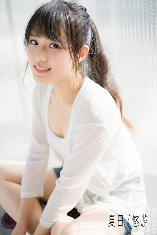 清新女生夏日出游记 #有美人兮，见之不忘...