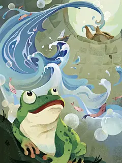 插画No.45｜【寓言故事】我画你猜！✨ - 小红书