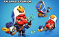 Интересные скины из Supercell Make в игре