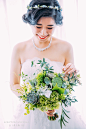 日光森林，清新森系+来自：婚礼时光——关注婚礼的一切，分享最美好的时光。#多肉手捧花# #森系婚礼#