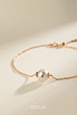 This contains an image of: Every pearl is a precious gem, a symbol of purity and perfection