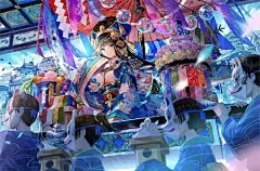 薄涂/日韩插画/日韩风 藤原大佬的华丽二次元动漫少女
花瓣关注原画人，推荐更多精选素材，绘画更有灵感
