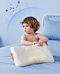 bnsn儿童枕头透气1-3-6岁宝宝 小孩幼儿园四季通用婴儿夏季硅胶枕-tmall.com天猫