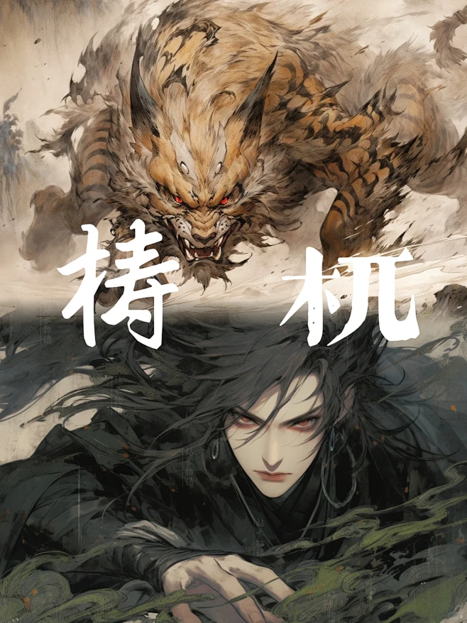 四凶之一 | 梼杌 右划奶凶和化形都有-花瓣网