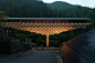 日本高知县梼原木桥博物馆
