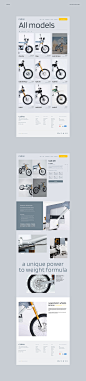 Cake — Electric Motorbikes : CAKE is a Swedish electric bike company born out of a passion for gravity sports, and on a mission to develop high-quality, sustainable performance products. The design of the new website started from the analysis of informati