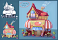 Cupcakes House by Elo-Doudoune.deviantart.com on @DeviantArt