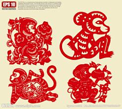 花瓣刘平采集到2016猴年素材