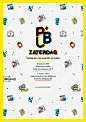 Pub Zaterdag : Identity Branding- Iogo, poster, flyer, sticker, video, promotion ad images ect.