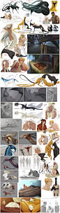 Character Sketchdump 8 by beastofoblivion on deviantART