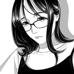黑白头像 | 百听 - 练习作品 - 涂鸦王国插画