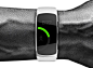 触控显示，Gear Fit 2，运动手环，三星，工业设计，产品设计，普象网