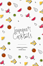 summer cocktails by cocorrina:  素材