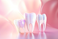 护齿洁齿人体医疗牙医口腔牙齿模型