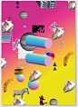 MTV: Kill Boring : Bonkers Brand Identity For Entertainment Giant