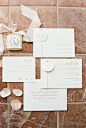 Stationery Wedding Inspiration - Style Me Pretty