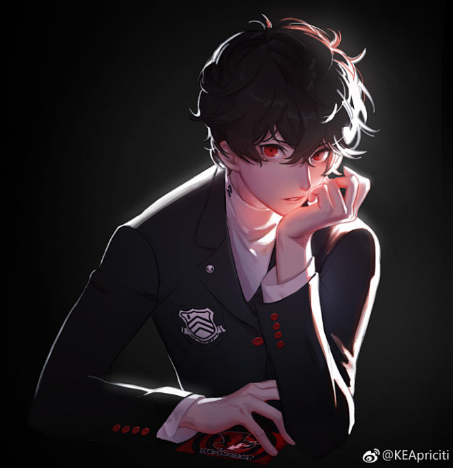 #P5##雨宫莲# 希望没有变丑，， ​...