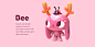 3D arttoy brand Character design  cute design ILLUSTRATION  Mascot toys visual identity