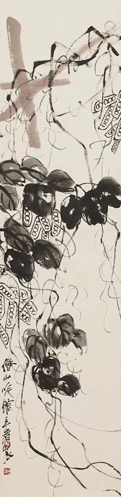 秋风起，齐白石那些写意瓜果，令人梦归田园|绘画|南瓜_网易订阅