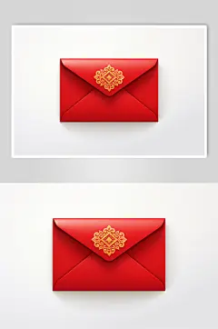 AI数字艺术中国风新年春节立体红包元素