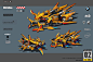 heaven knight of mecha, sky 陈 : Mecha designs for Tencent QQ speed