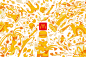 麥當勞金門昇恆昌門市插畫視覺 McDonald's store vision :: Behance