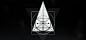 Alchemical Worlds Logo : Indie game developers reached out looking for a mark that felt bold and monolithic, while evoking elements of alchemic writings/formulas