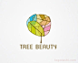 Tree Beauty树美logo设计