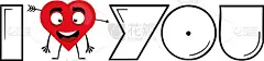 vector illustration emoticon cartoon of a poster o