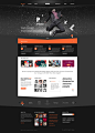 Pixel Studio - Premium Website Template - Dark on Web Design Served