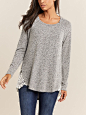 Long Sleeve Nursing Top with Lace
