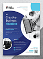 Corporate Business Flyer Design Template PSD, DOCX, Vector EPS and AI