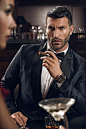 gentlemen’s club – officine panerai : Fashion shoot for The Rake magazine and Officine Panerai watches