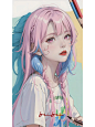 壁纸·彩虹少女
